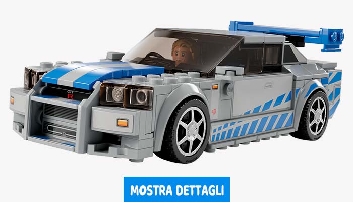 Recensione LEGO Nissan Skyline GT-R di 2 Fast 2 Furious
