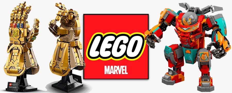 Le iconiche collaborazioni LEGO Marvel